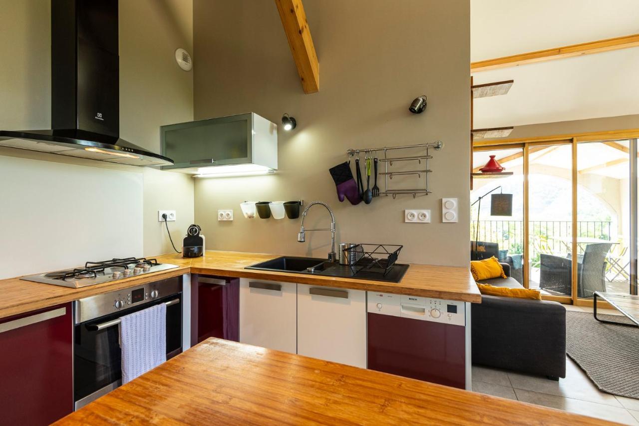 Appartement 4/6 Places Sud Ardeche Rosières Екстериор снимка